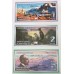 ANTARTICA 1999 - 2001 . ONE 1 - ONE HUNDRED 100 DOLLARS BANKNOTES . SPECIMEN ANTARTICA 1999 - 2001 . ONE 1 - ONE HUNDRED 100 DOLLARS BANKNOTES . SPECIMEN